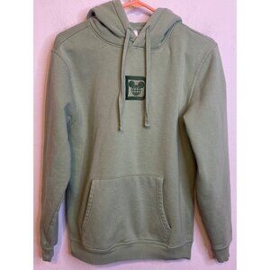 Walt Disney World Hoodie Adult Green Castle Embroidered Pullover Sweatshirt S